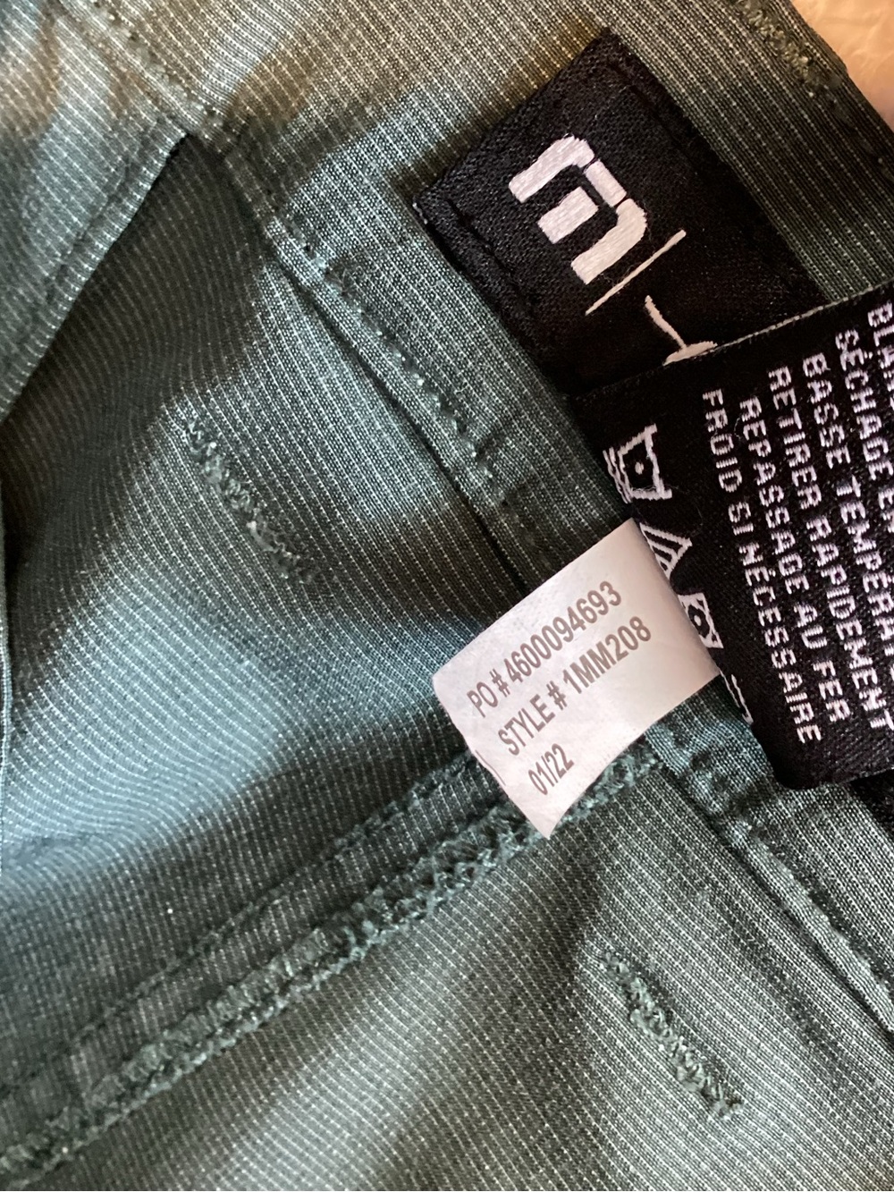 Travis Mathew Beck Shorts Balsam Green Grey Jade Size 35‎ Stretch Golf 1MM208 - Picture 5 of 9